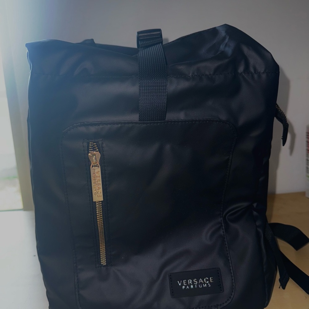 Versace Black Backpack / cross body / shoulder bag